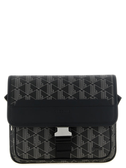 Black Pvc Crossbody Bag