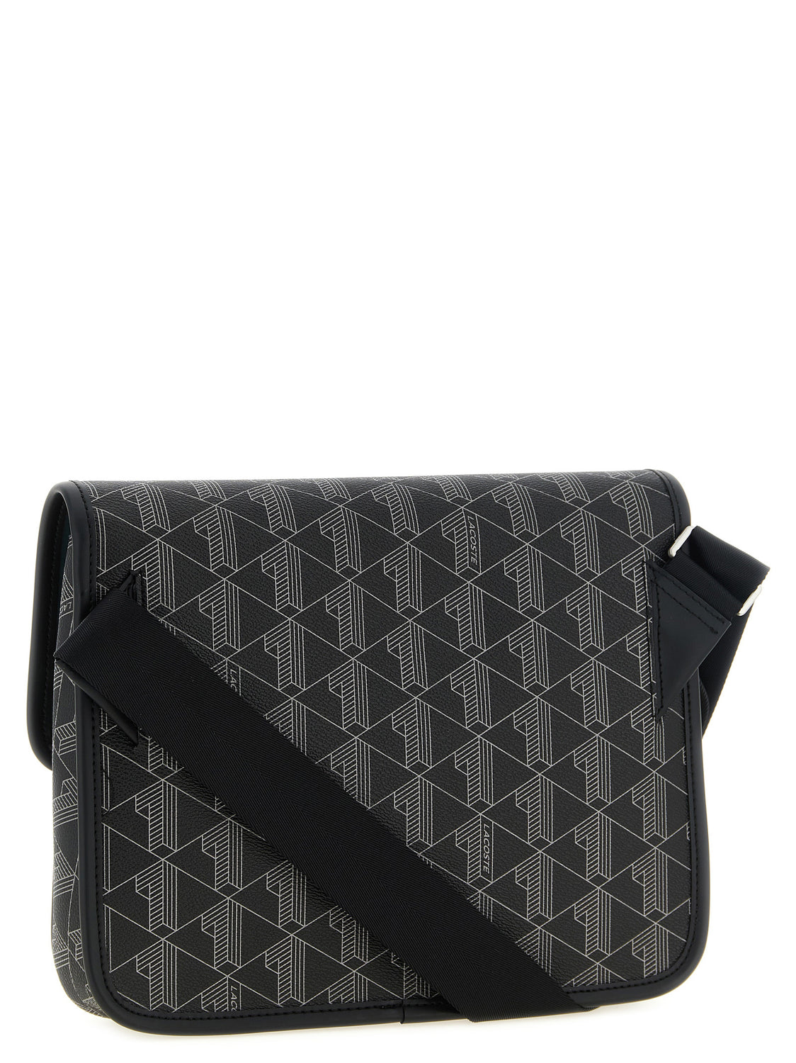 Black Pvc Crossbody Bag