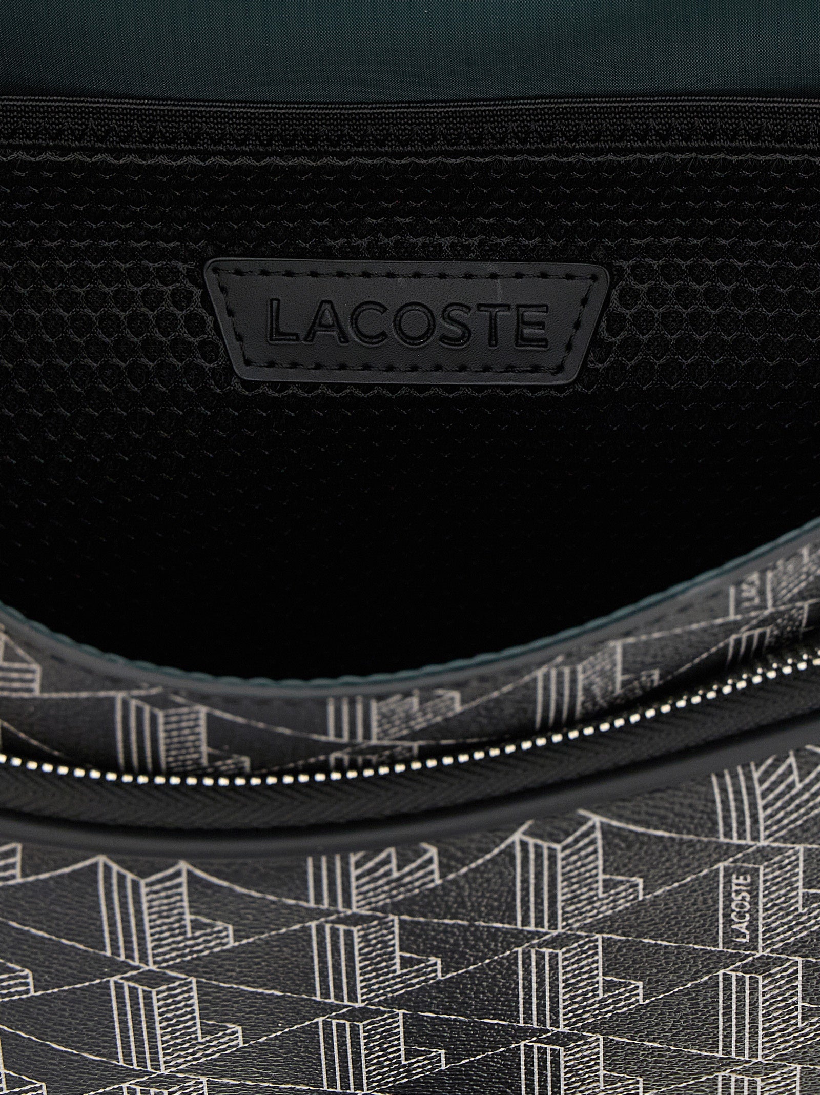 Black Pvc Crossbody Bag