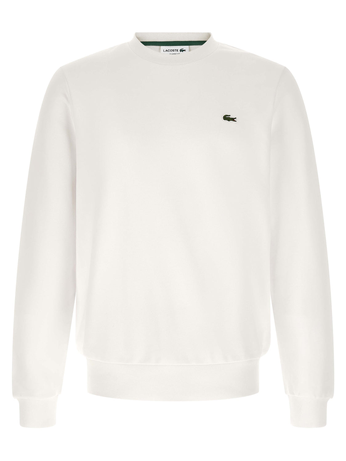 White Cotton Sweatshirt