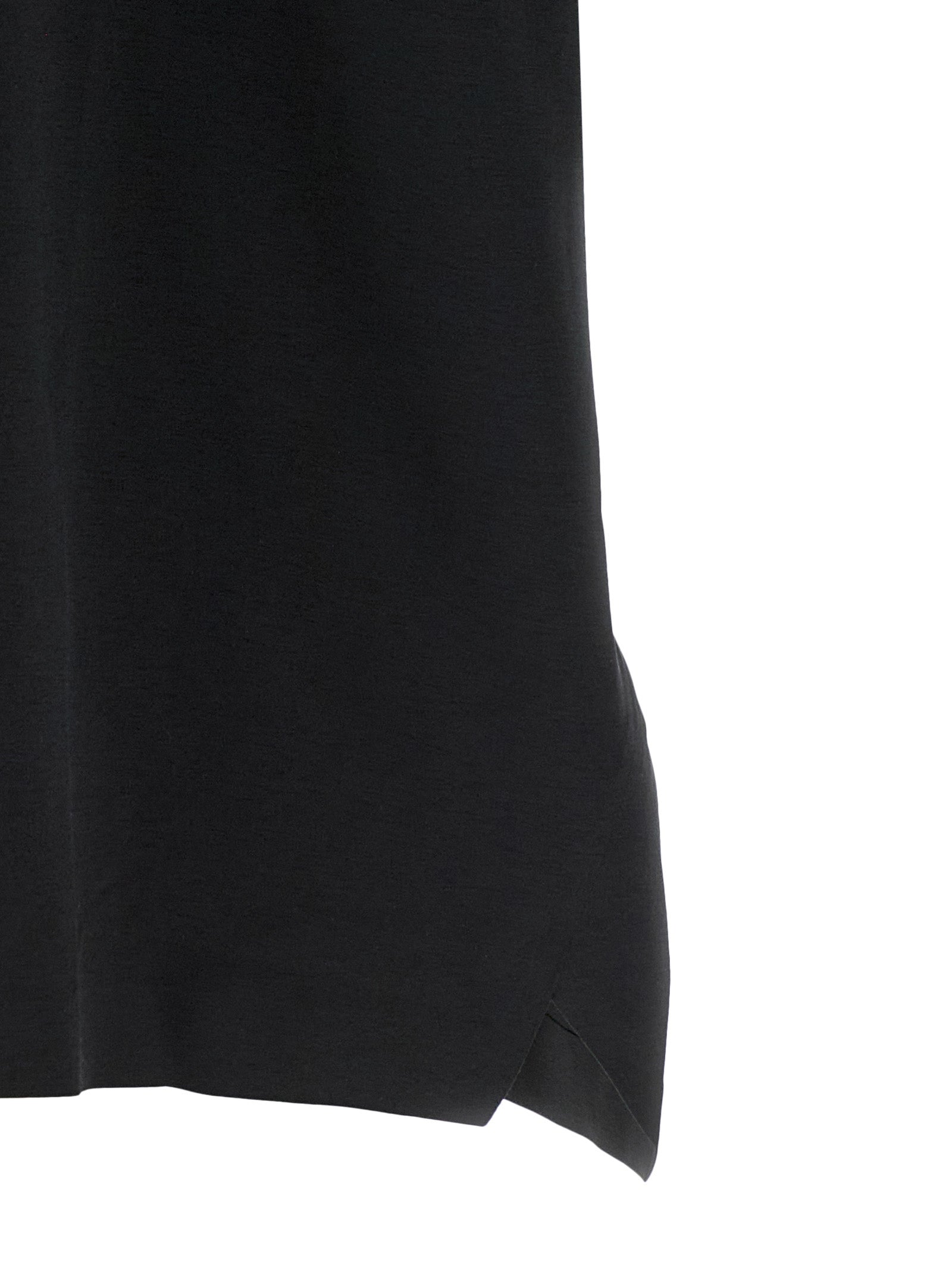Black Polyester Polo Shirt