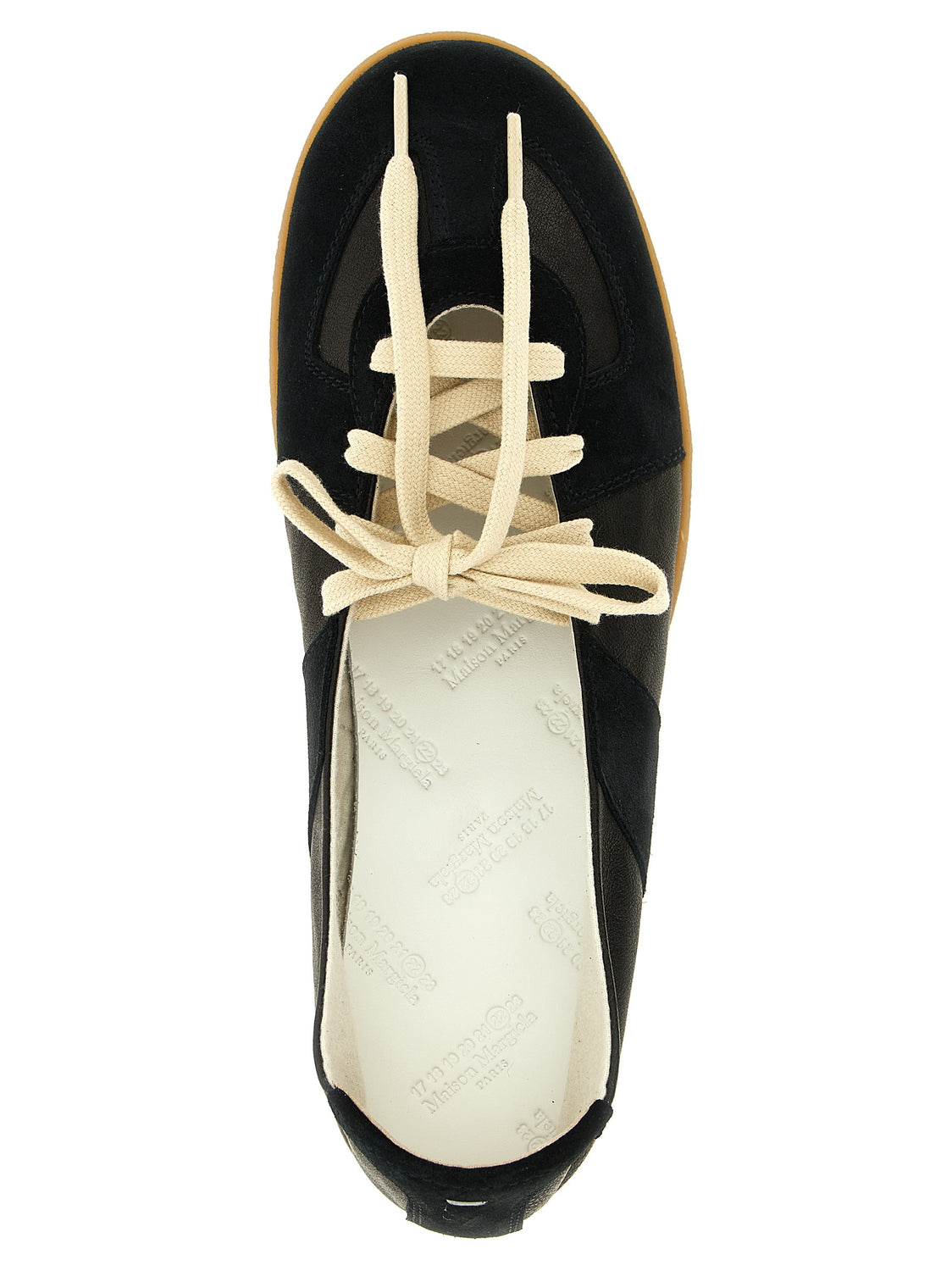 Black Lamb Leather Ballet Flats