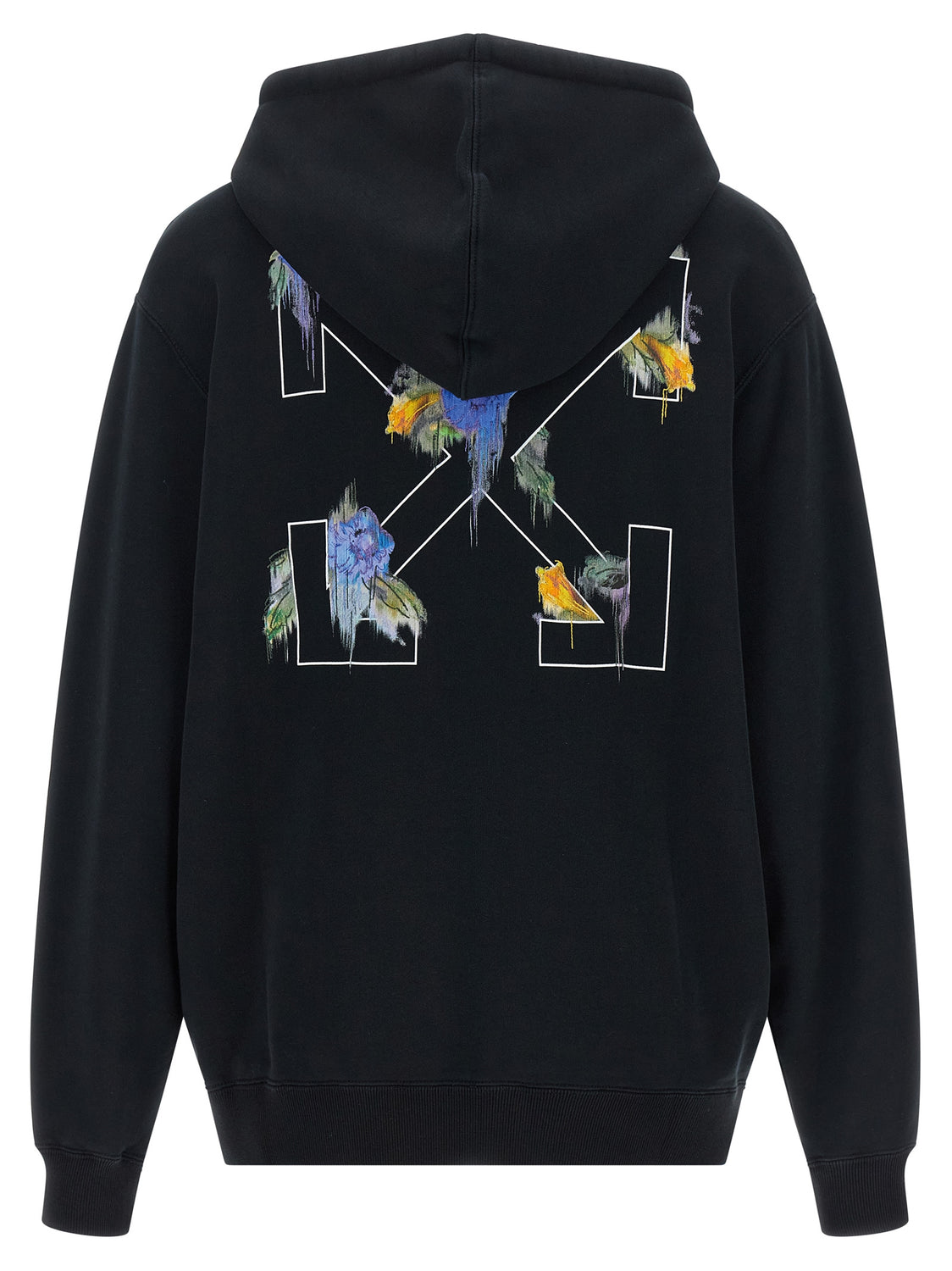 Black Cotton Sweatshirt