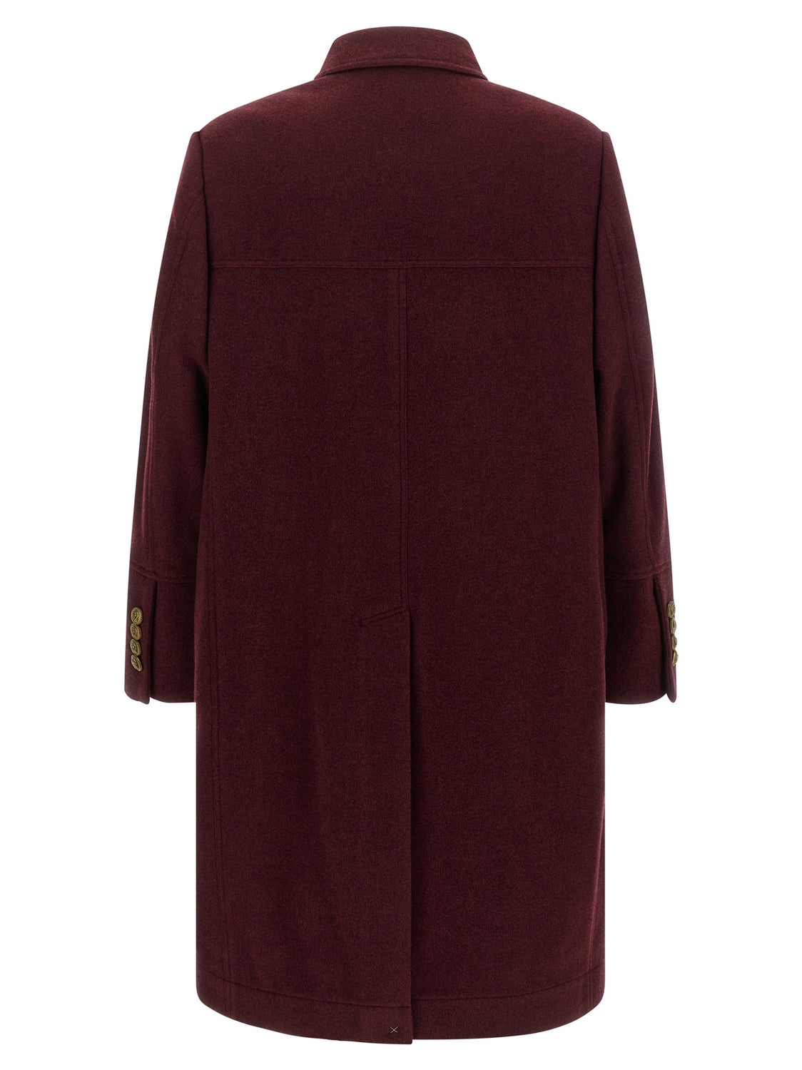 Bordeaux Cashmere Coat