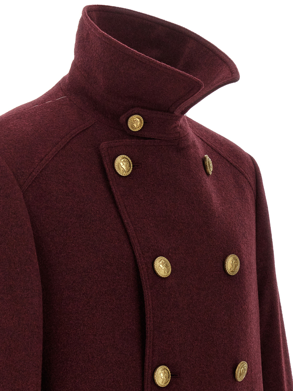 Bordeaux Cashmere Coat