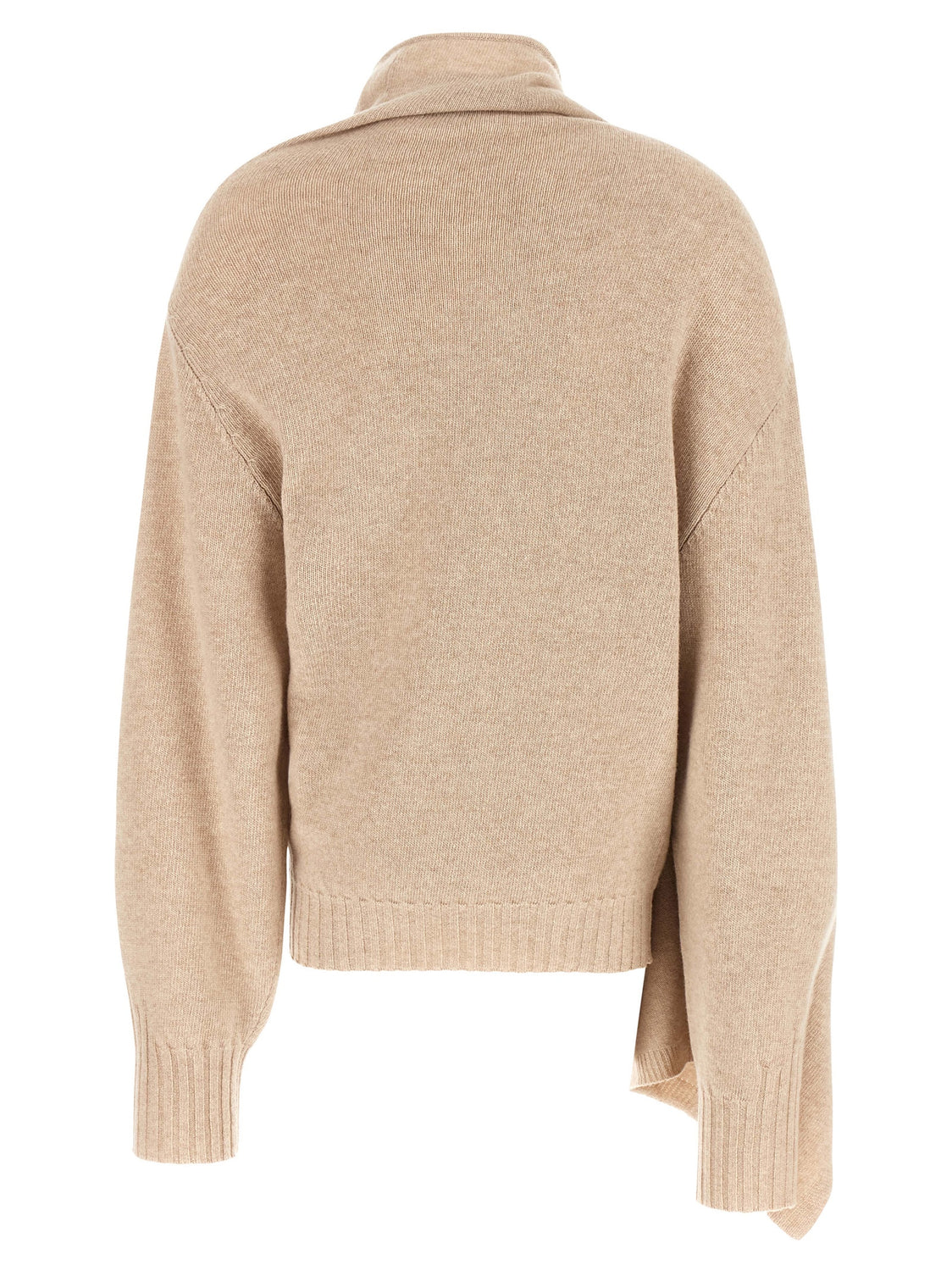 Beige Cashmere Cardigan