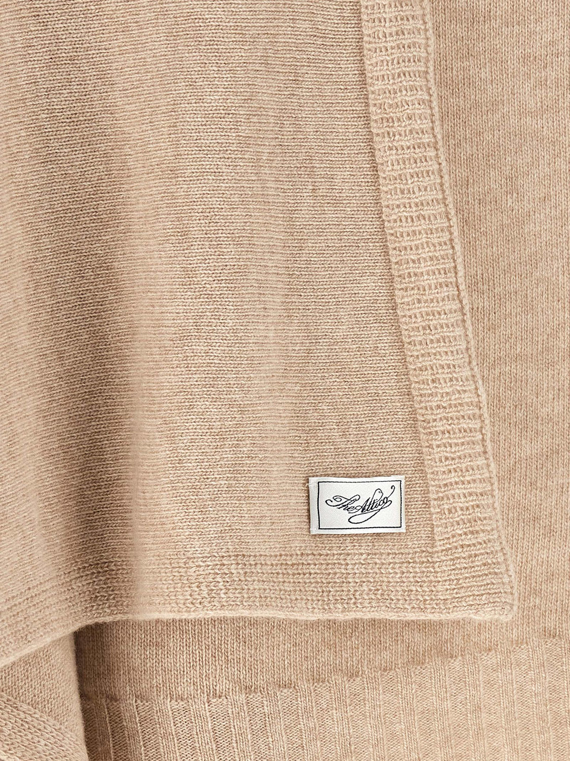 Beige Cashmere Cardigan