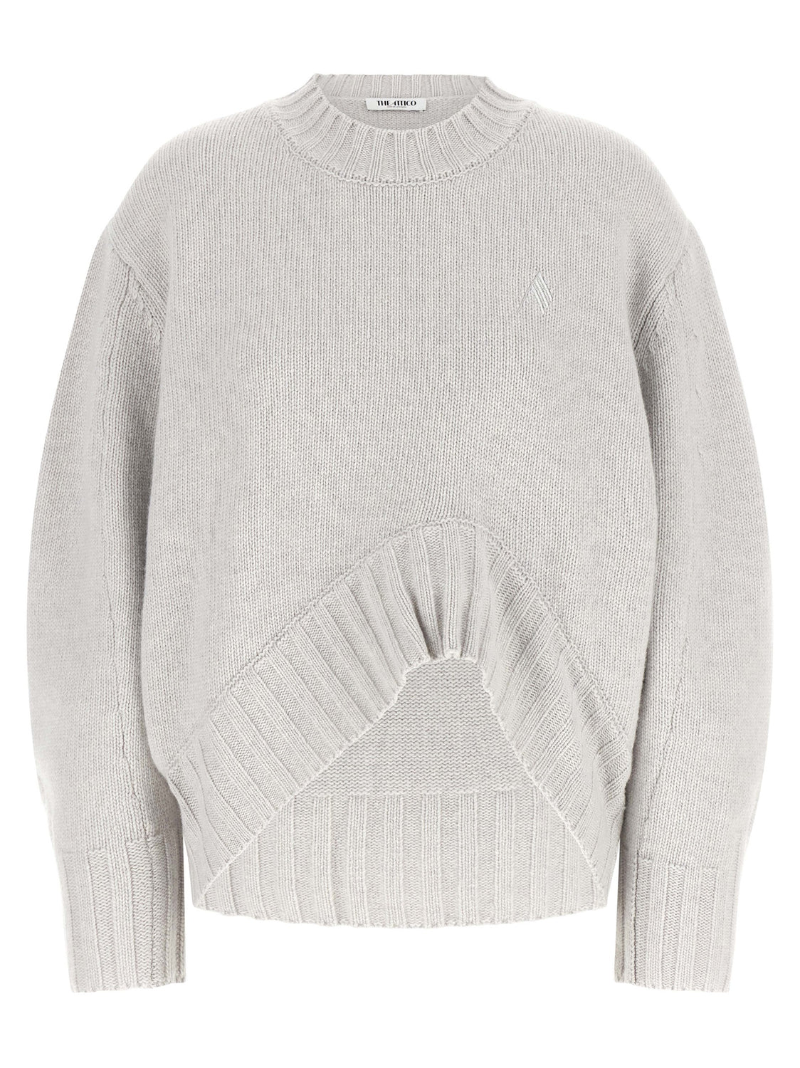 Gray Virgin Wool Cardigan