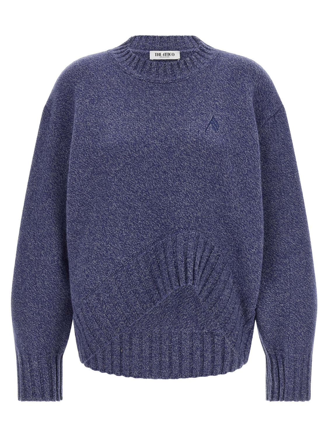 Blue Virgin Wool Cardigan