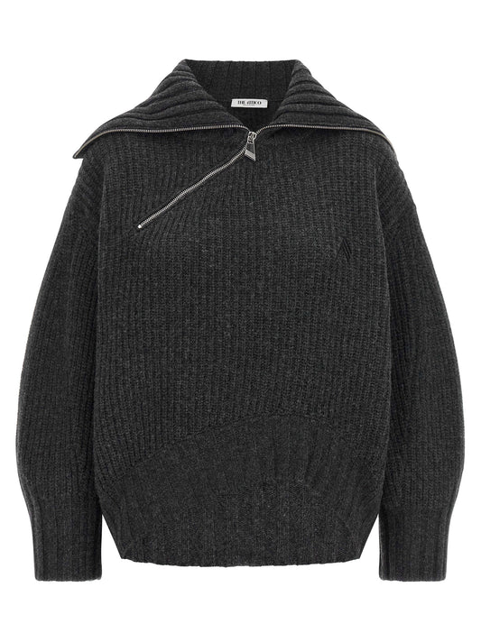 Gray Virgin Wool Cardigan