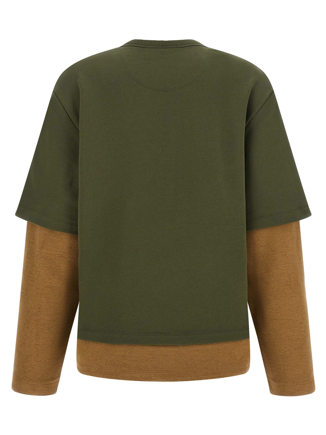 Bicolor Cotton Sweatshirt