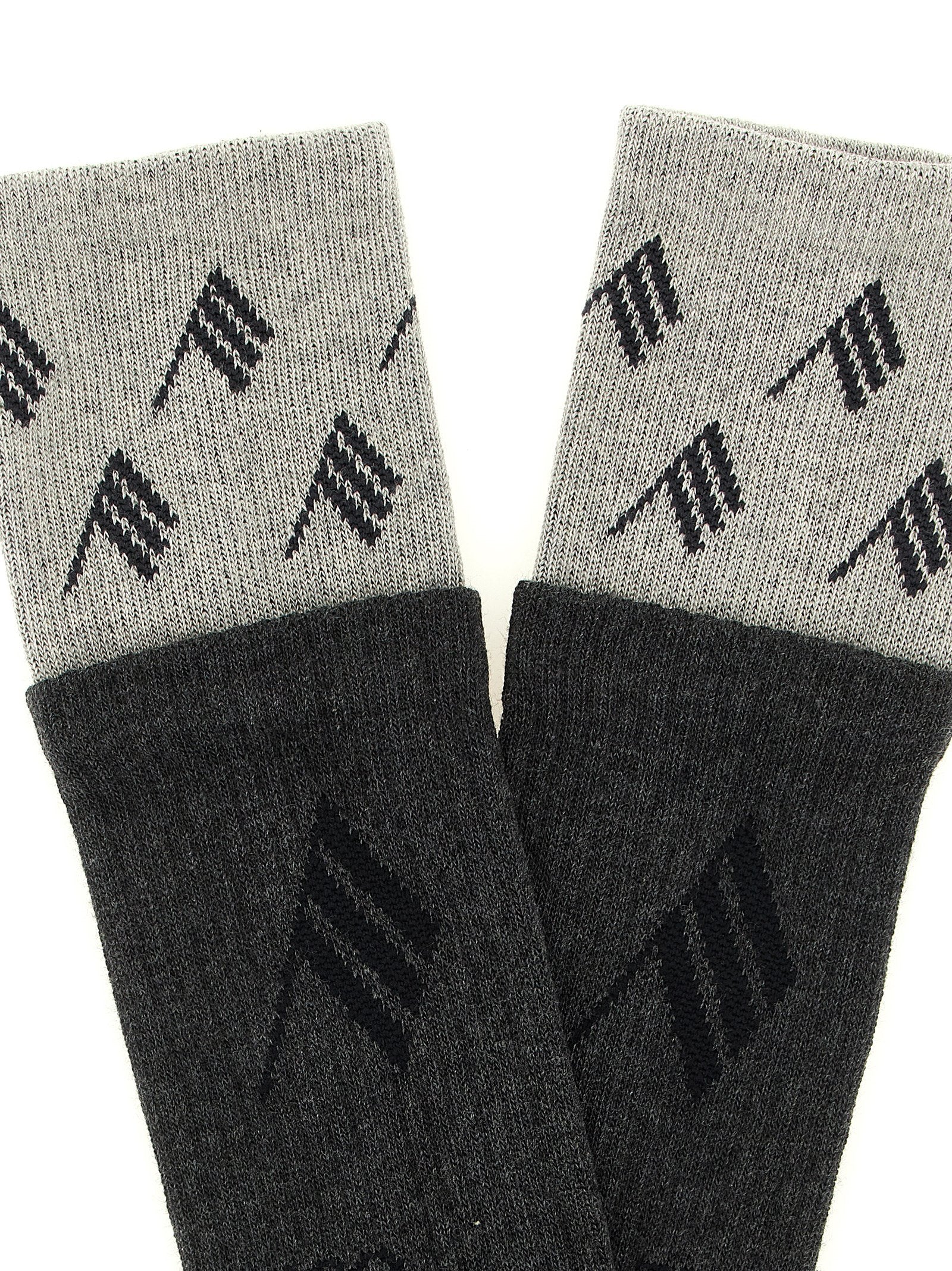 Gray Cotton Socks