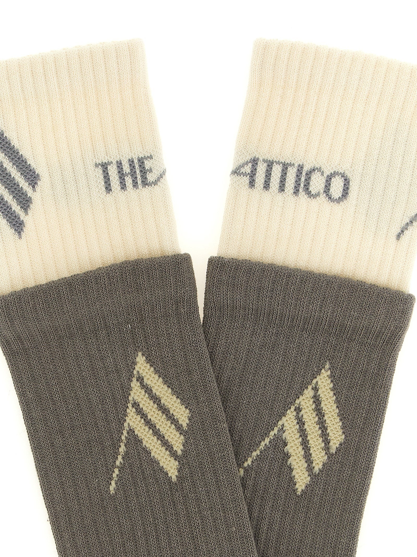 Gray Cotton Socks