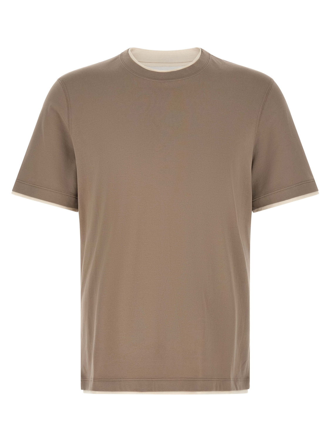 Gray Cotton T-Shirt