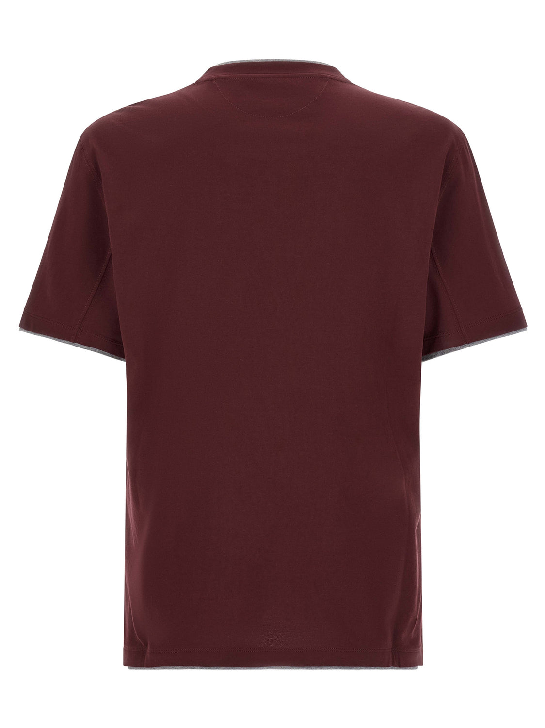 Bordeaux Cotton T-Shirt