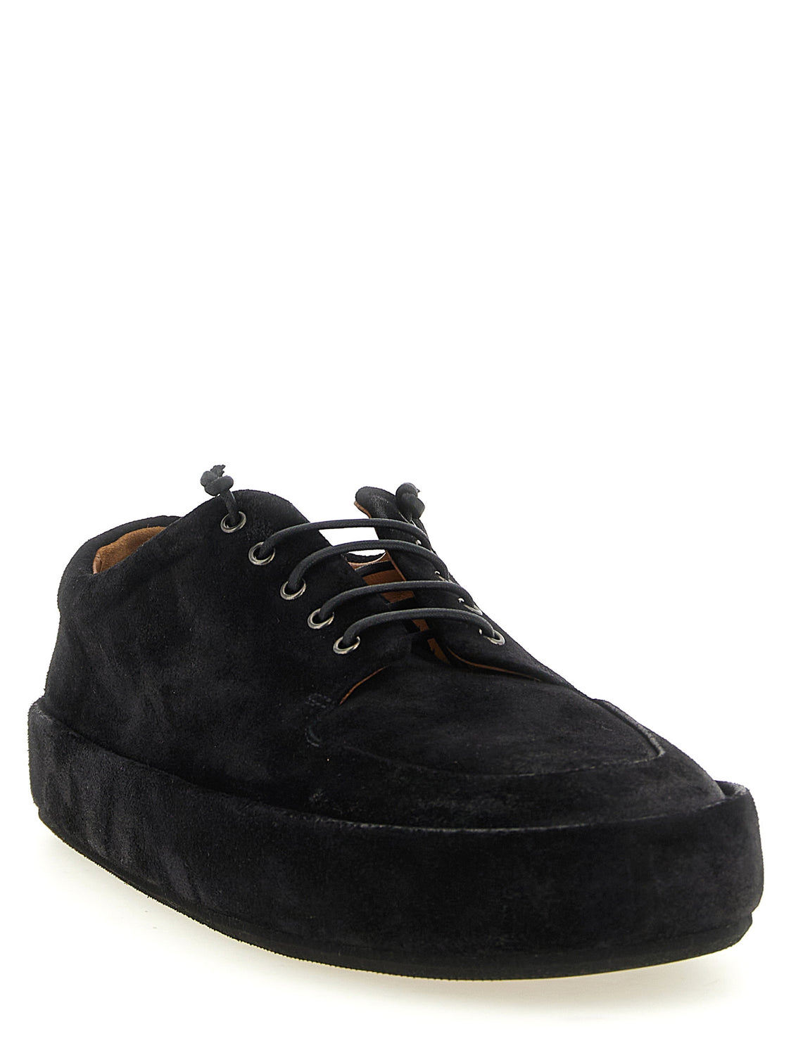Black Calfskin Oxfords And Derbies