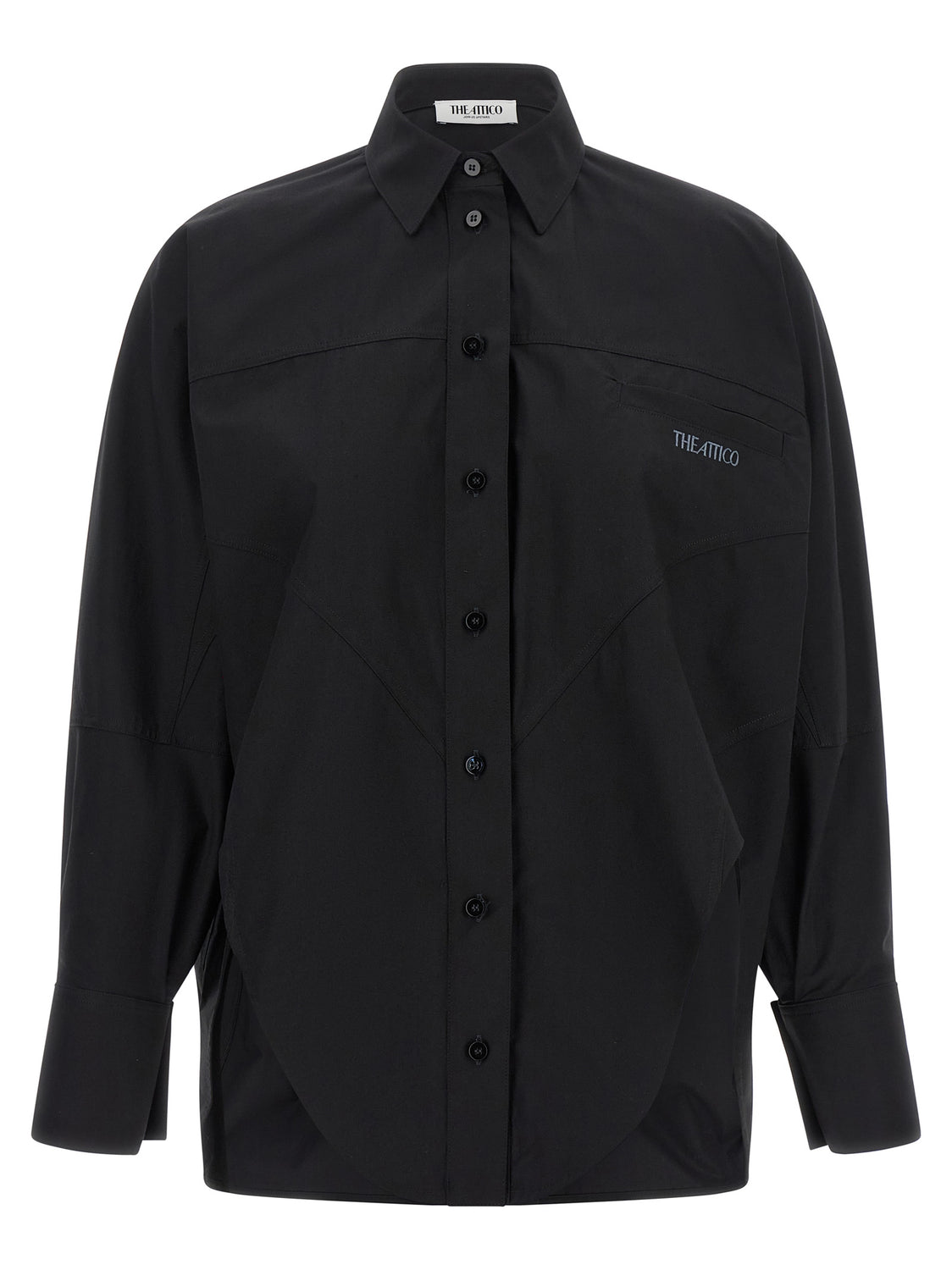 Black Cotton Blouse