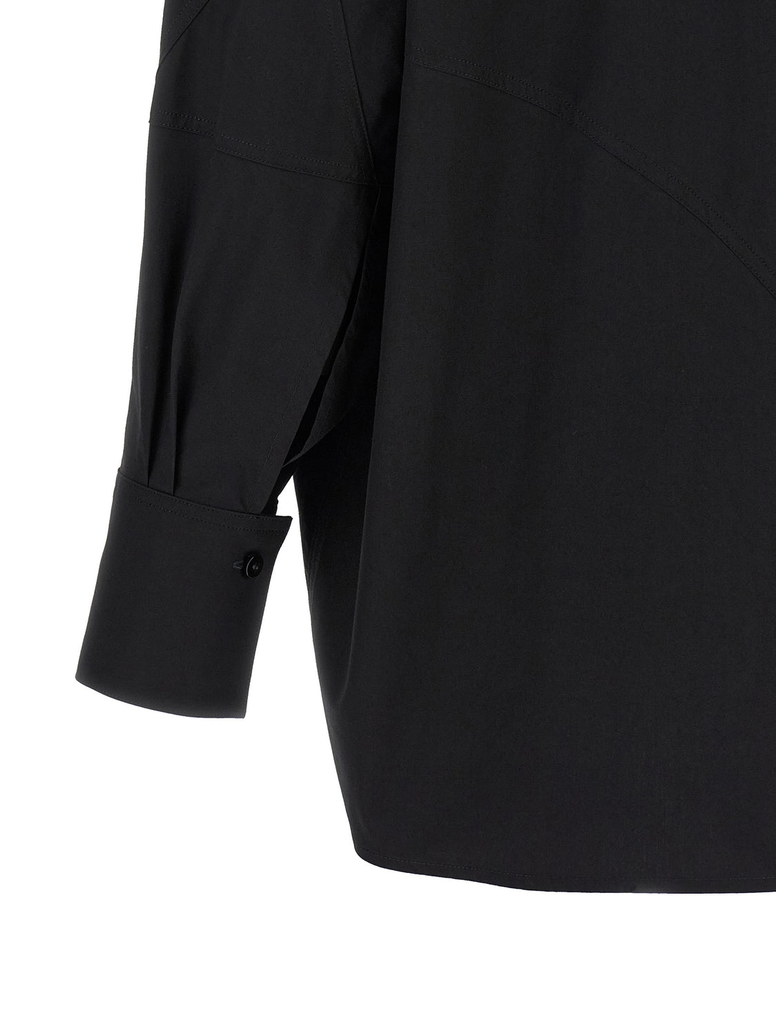 Black Cotton Blouse