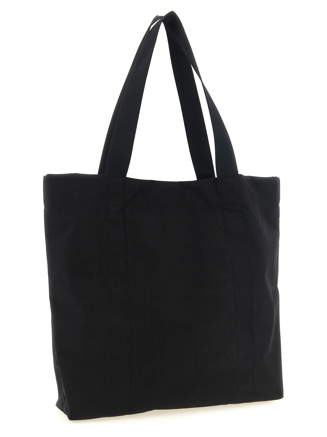 Black Polyamide Tote Bag
