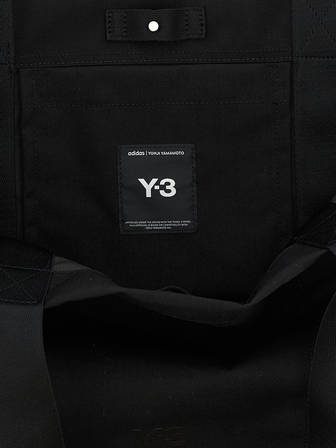 Black Polyamide Tote Bag