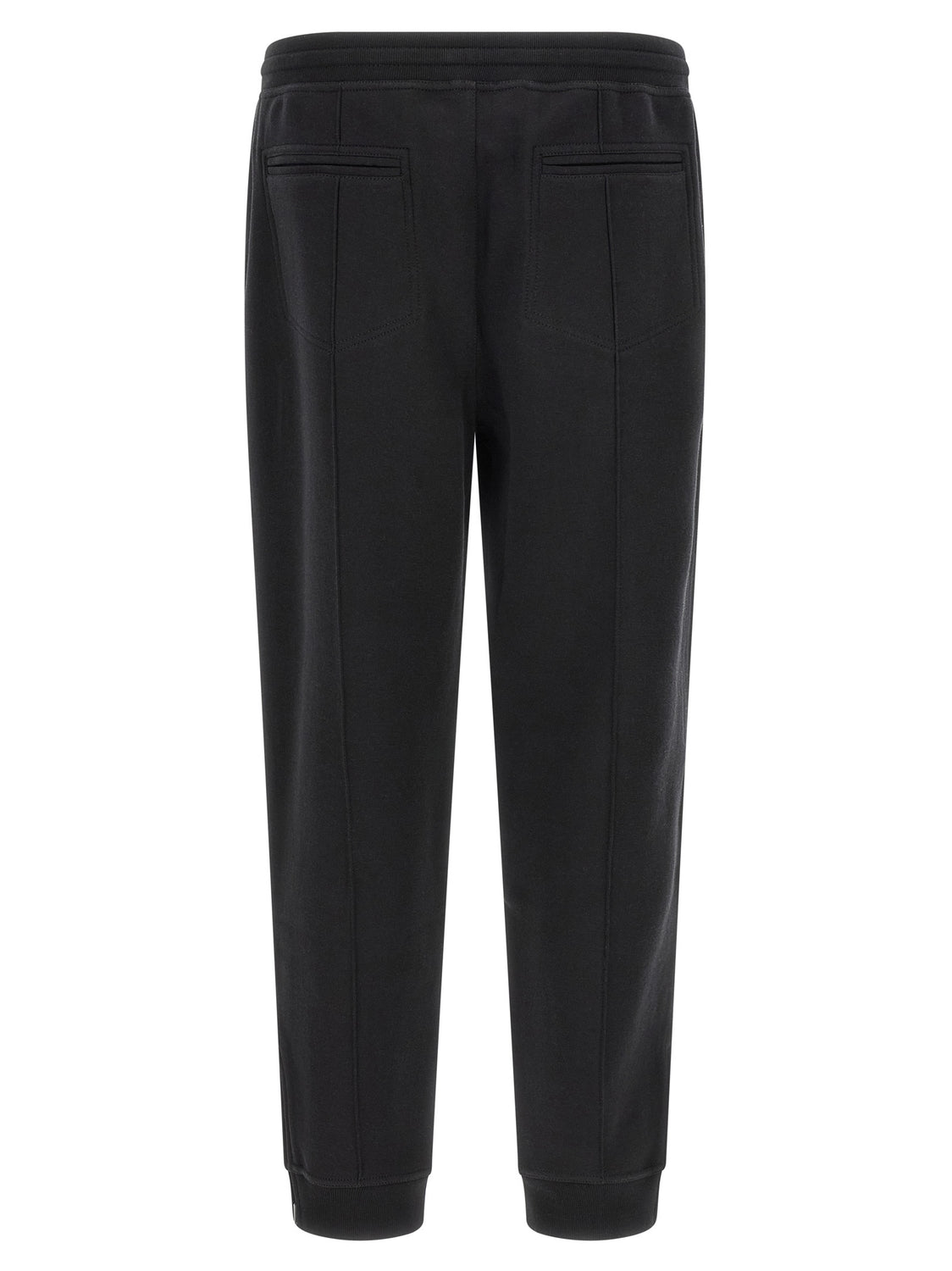Black Cotton Joggers (Workout Pants)
