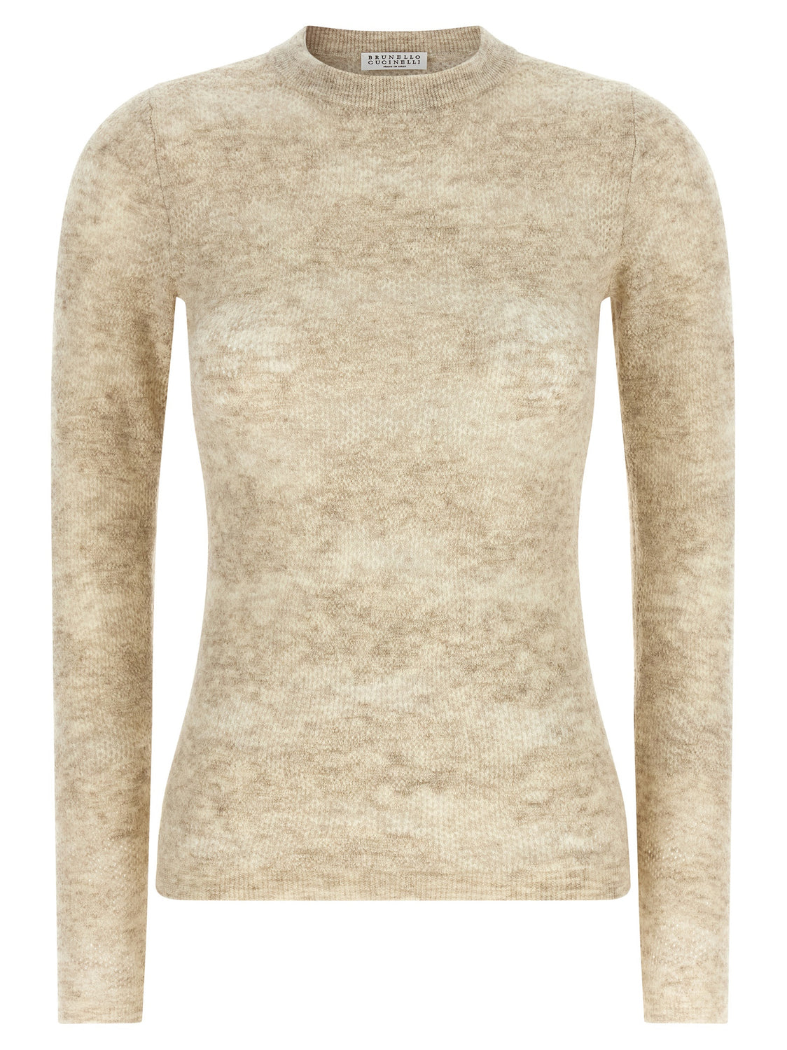 Beige Silk Cardigan