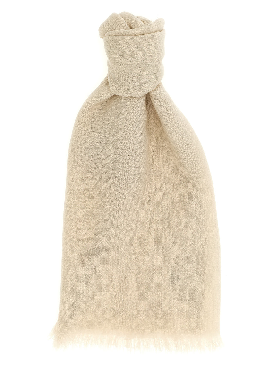 Beige Cashmere Scarf