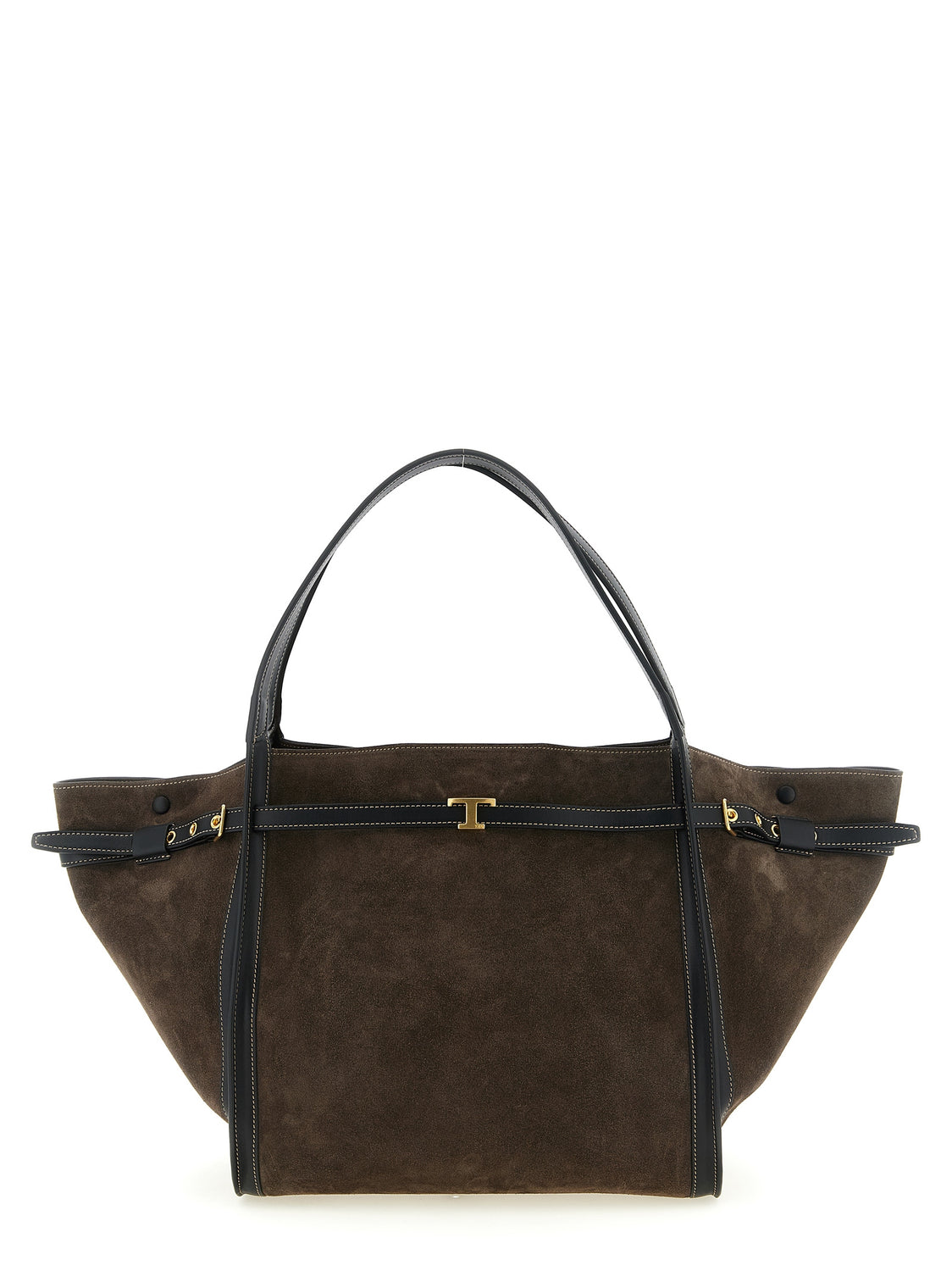 Brown Calfskin Tote Bag