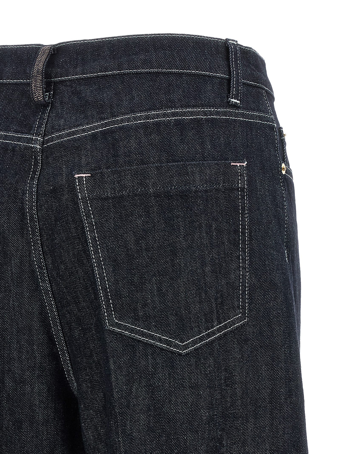 Blue Cotton Jeans Denim