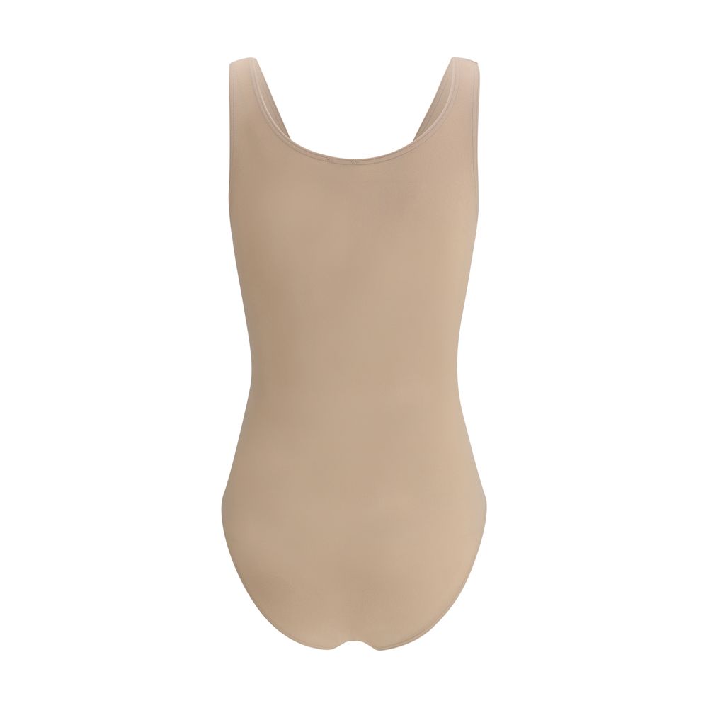 Beige Polyamide Bodysuit
