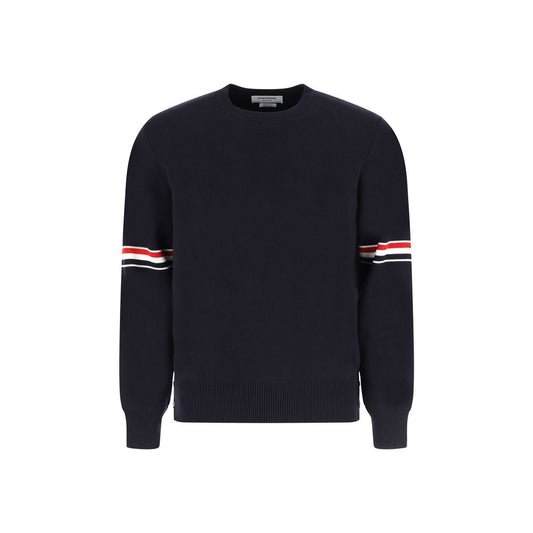 Blue Cotton Sweatshirt