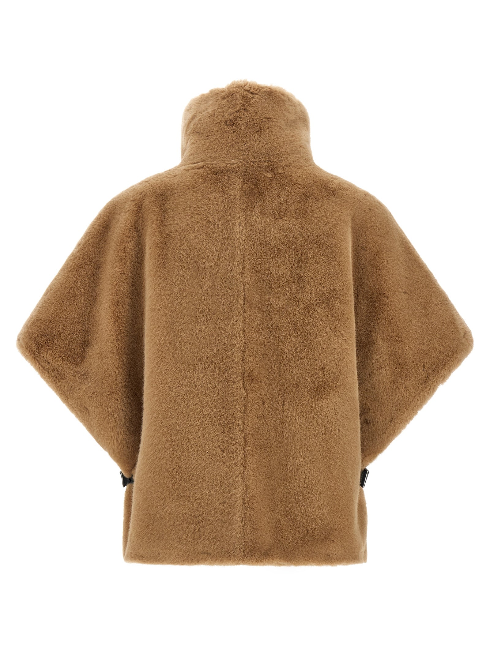 Beige Polyester Coat