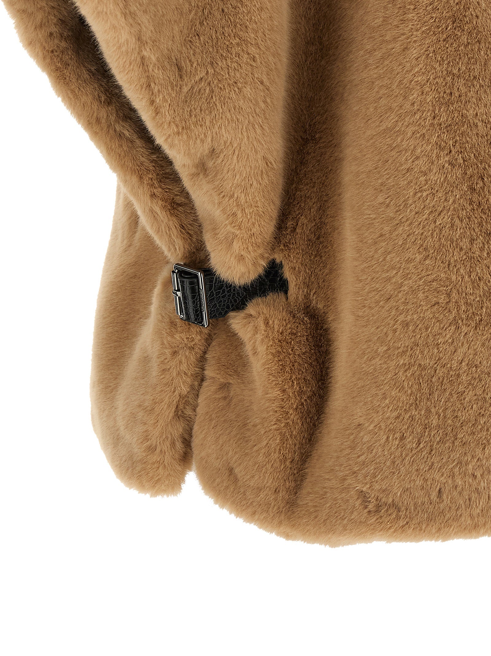 Beige Polyester Coat