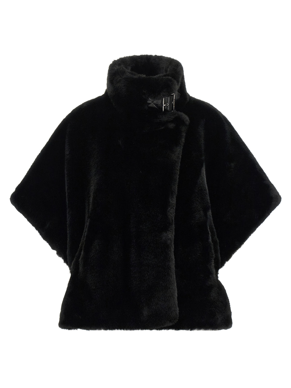 Black Polyester Coat