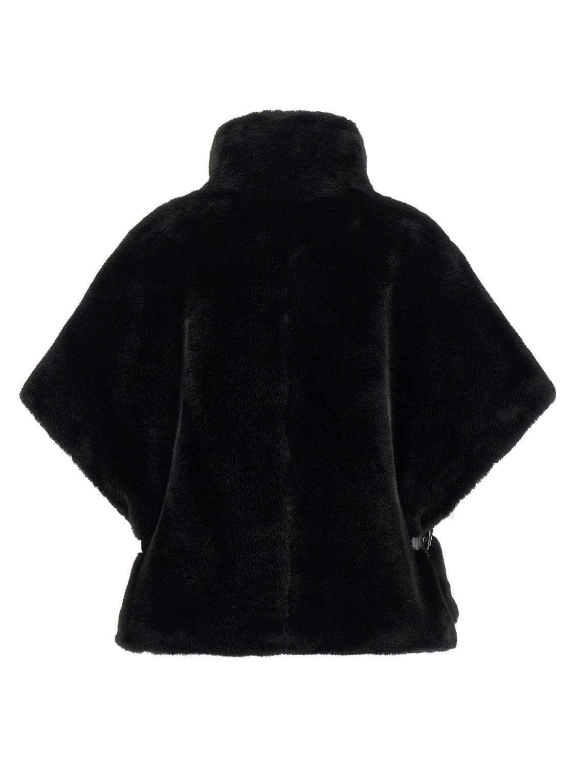 Black Polyester Coat