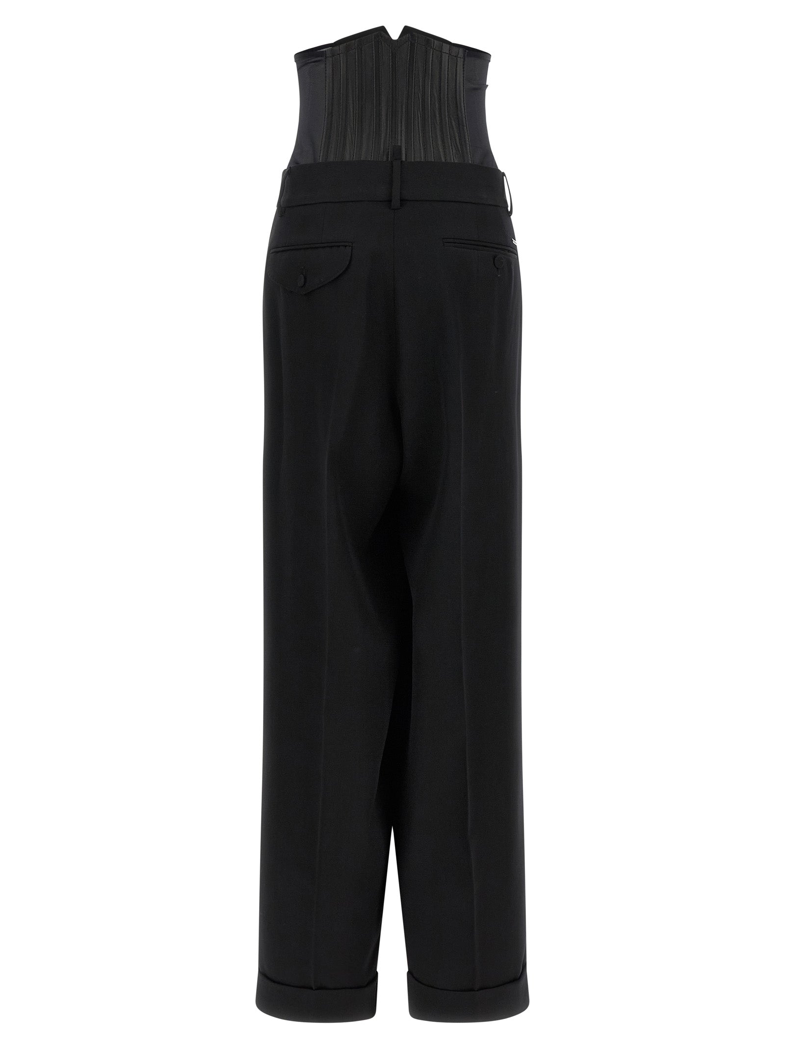 Black Wool Dress Pants