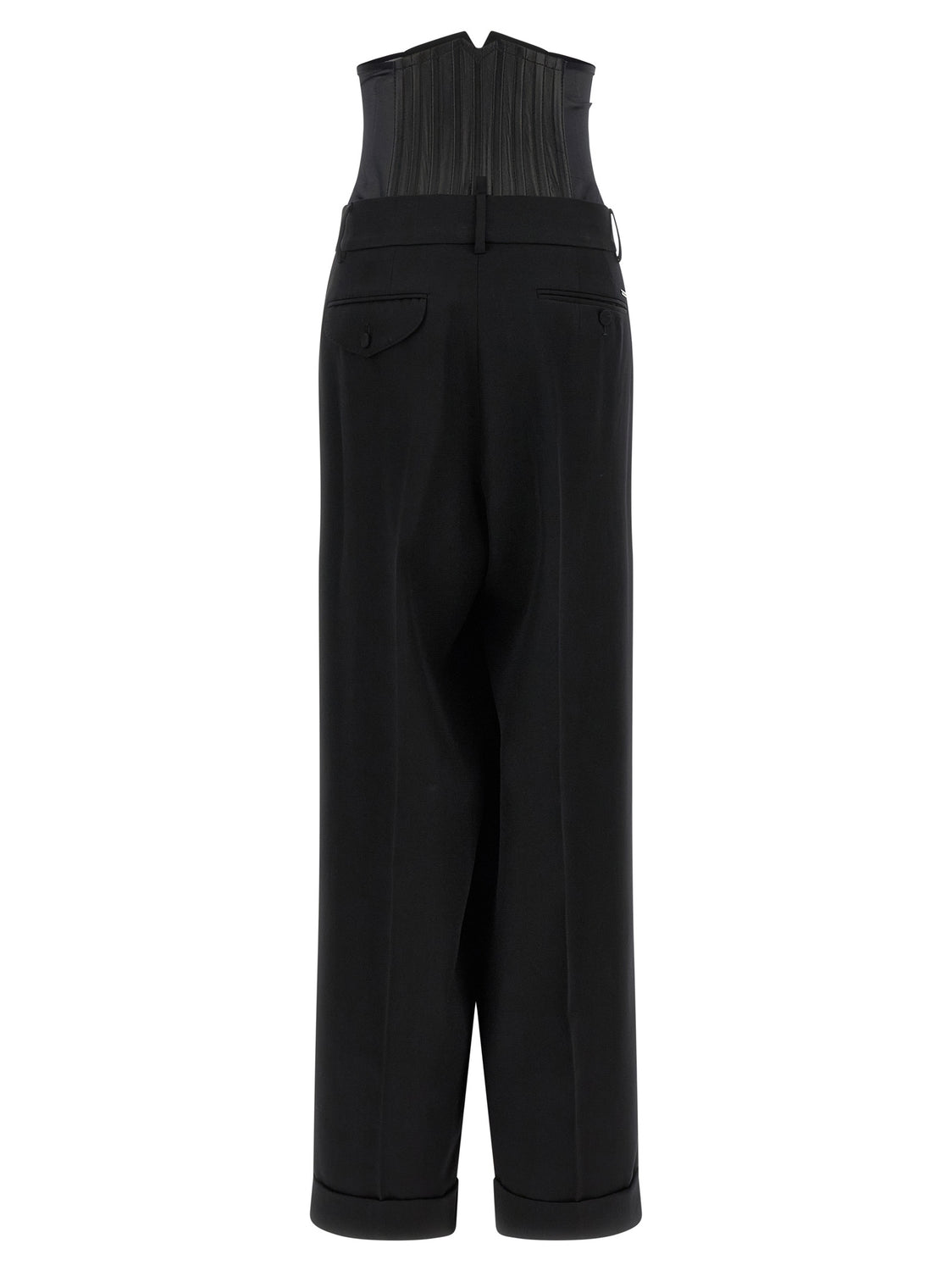Black Wool Dress Pants