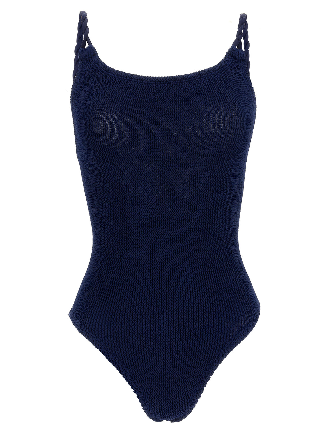 Blue Polyamide One-Piece Swimsuit