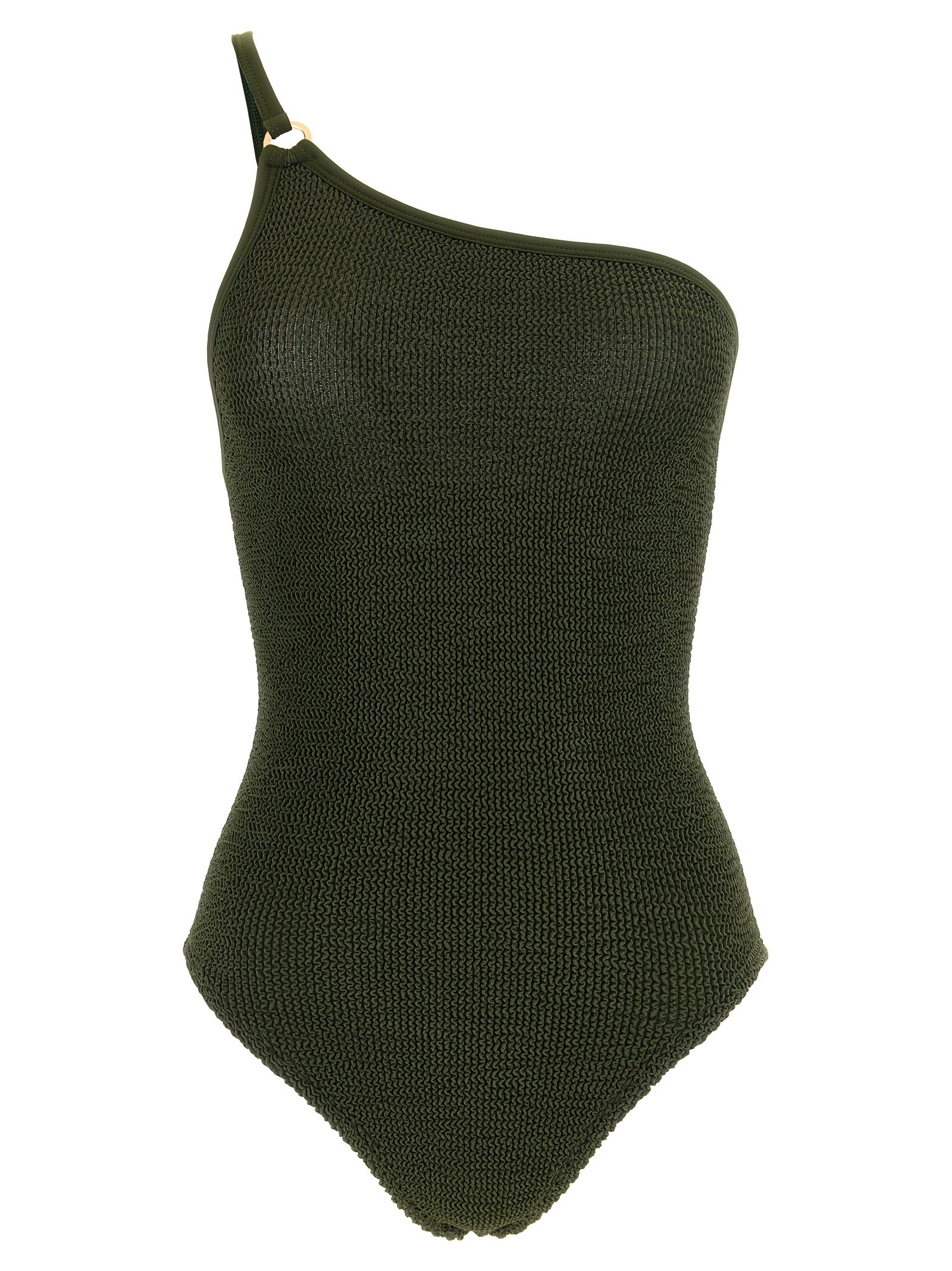 Bicolor Polyamide One-Piece Swimsuit