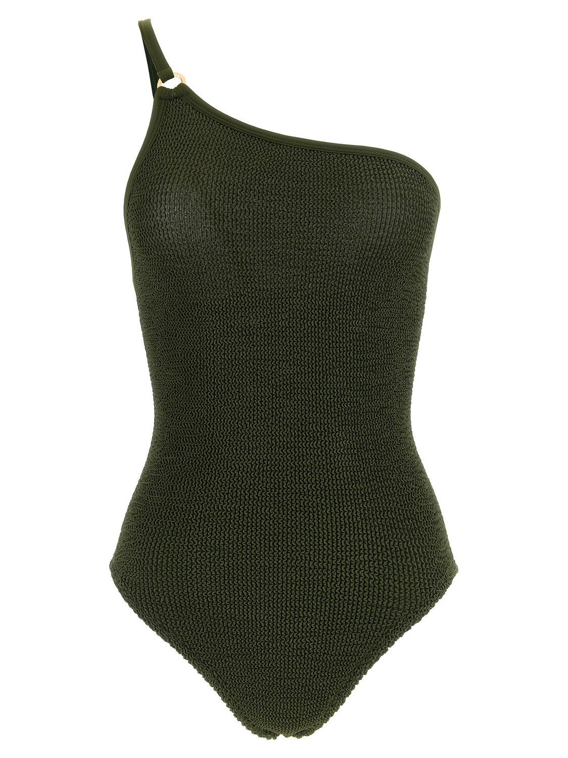 Bicolor Polyamide One-Piece Swimsuit