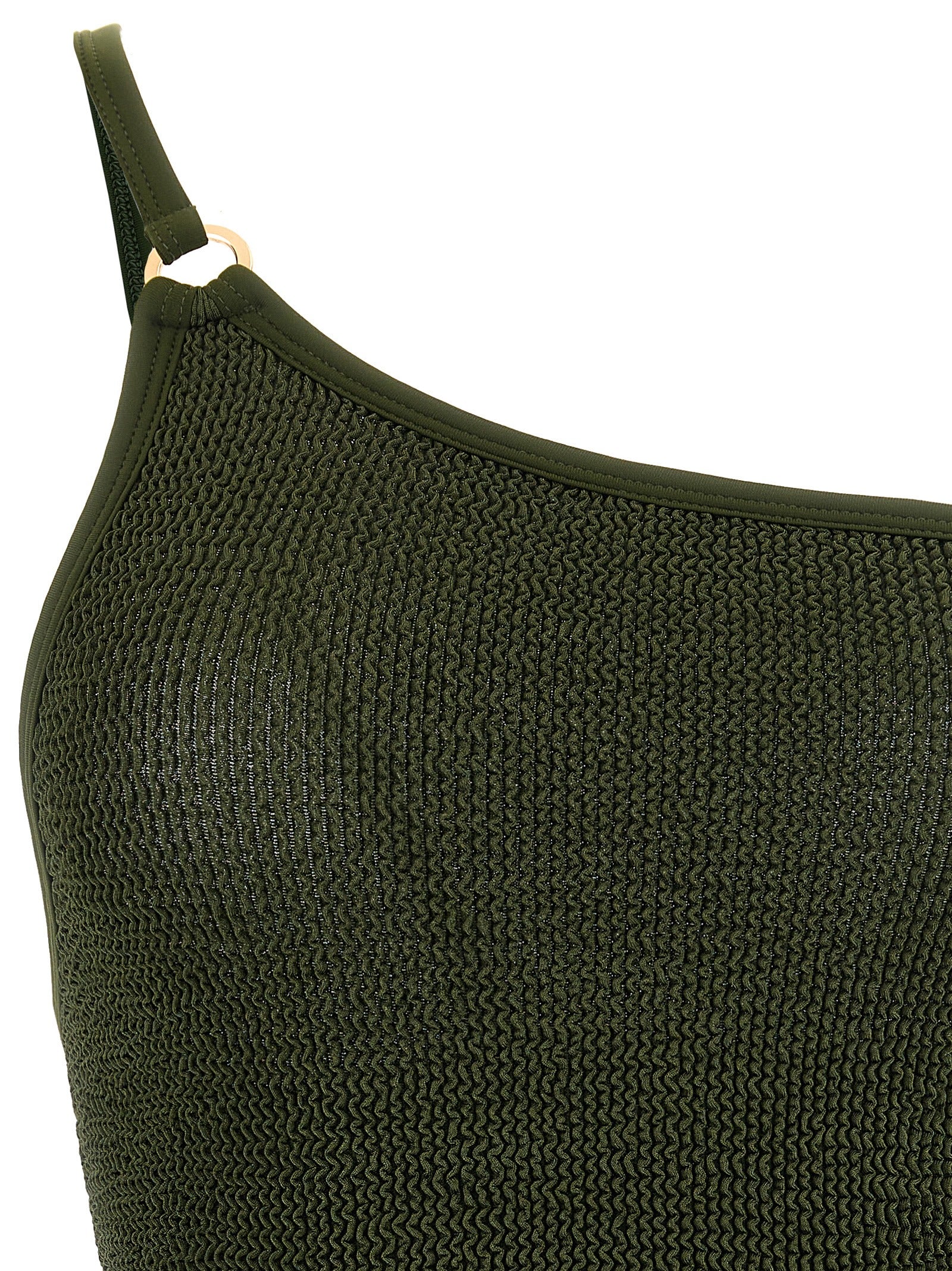 Bicolor Polyamide One-Piece Swimsuit