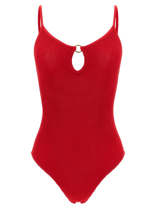 Multicolor Polyamide One-Piece Swimsuit