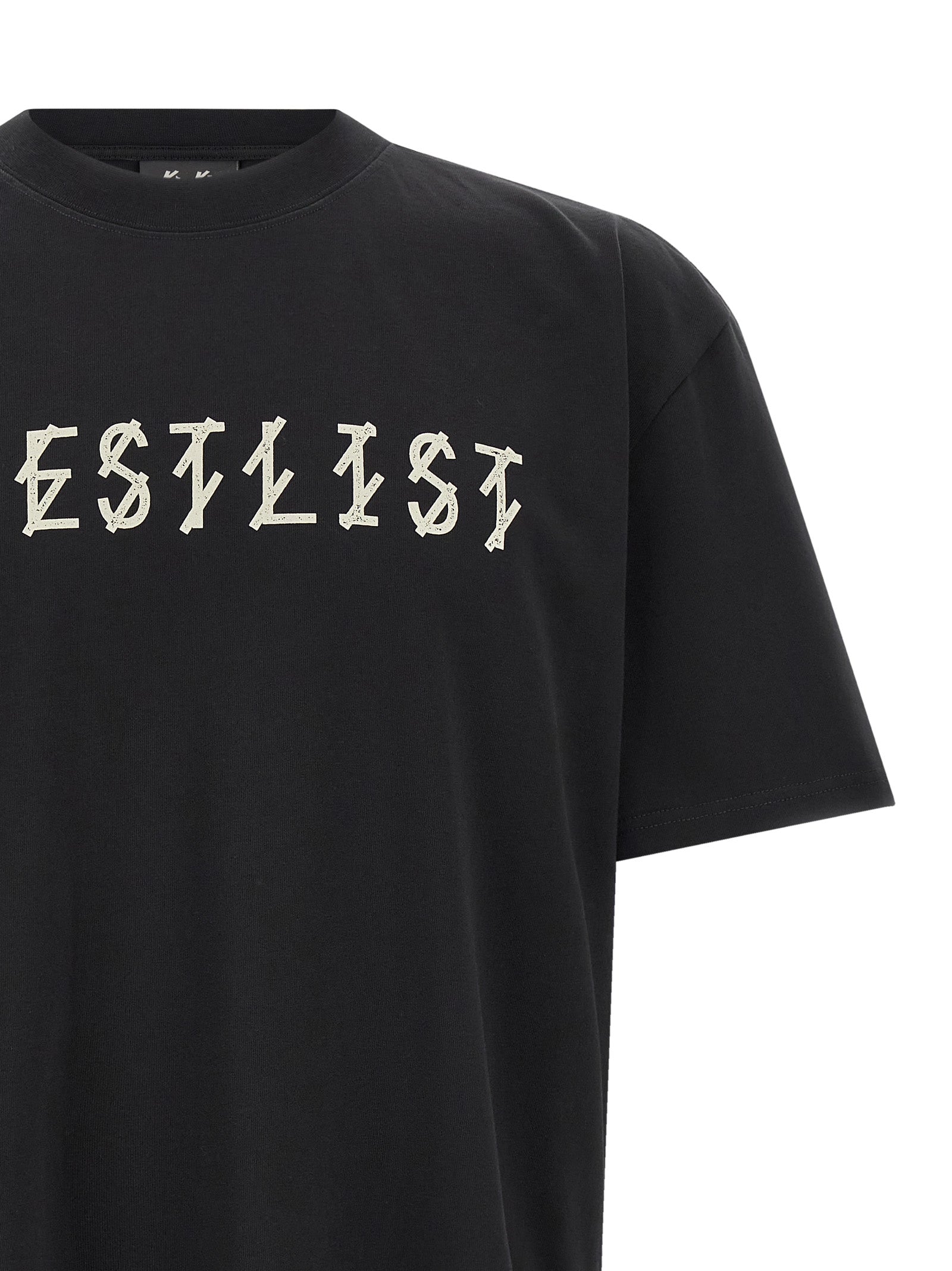 Black Cotton T-Shirt