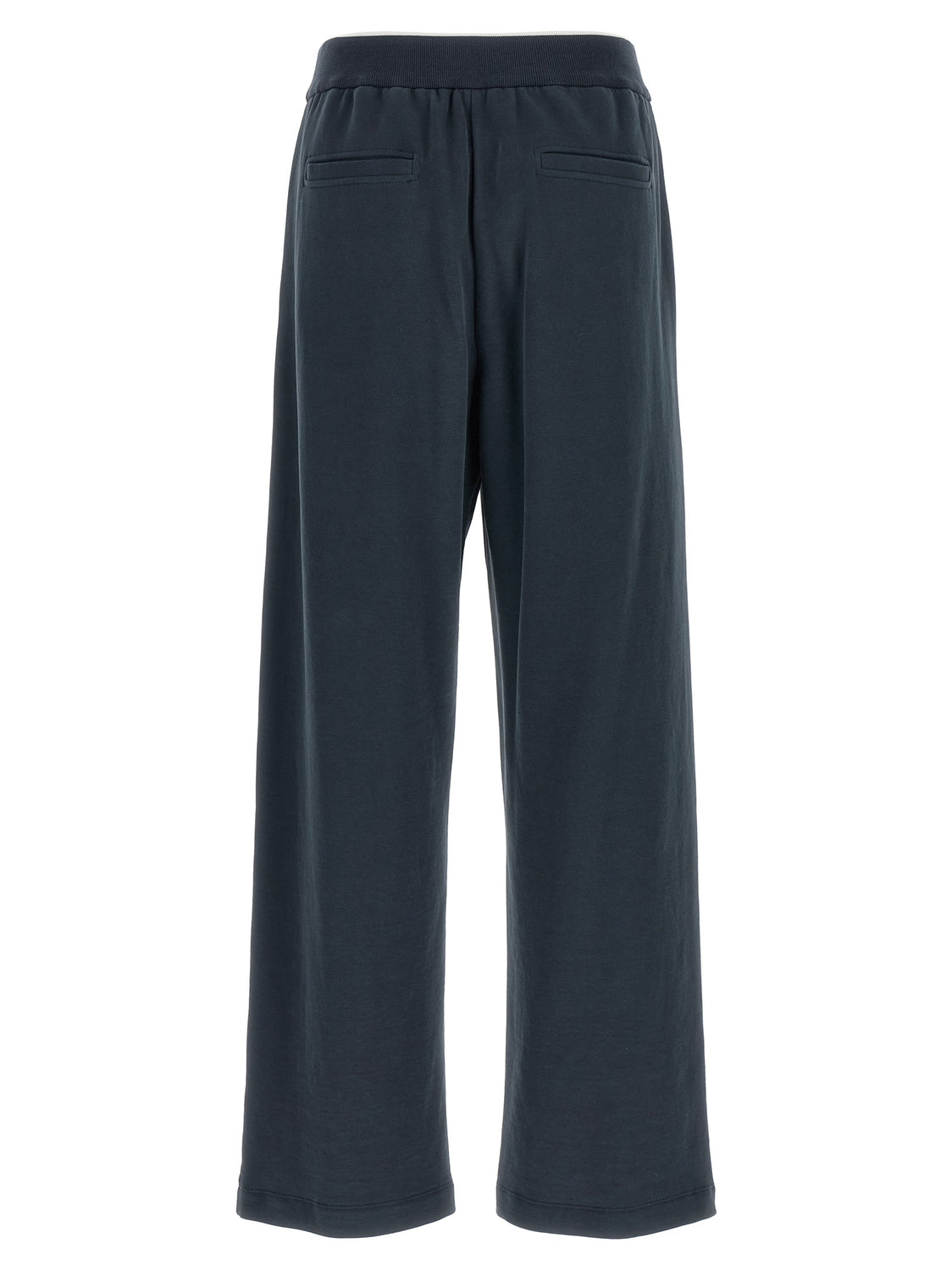 Blue Cotton Joggers (Workout Pants)
