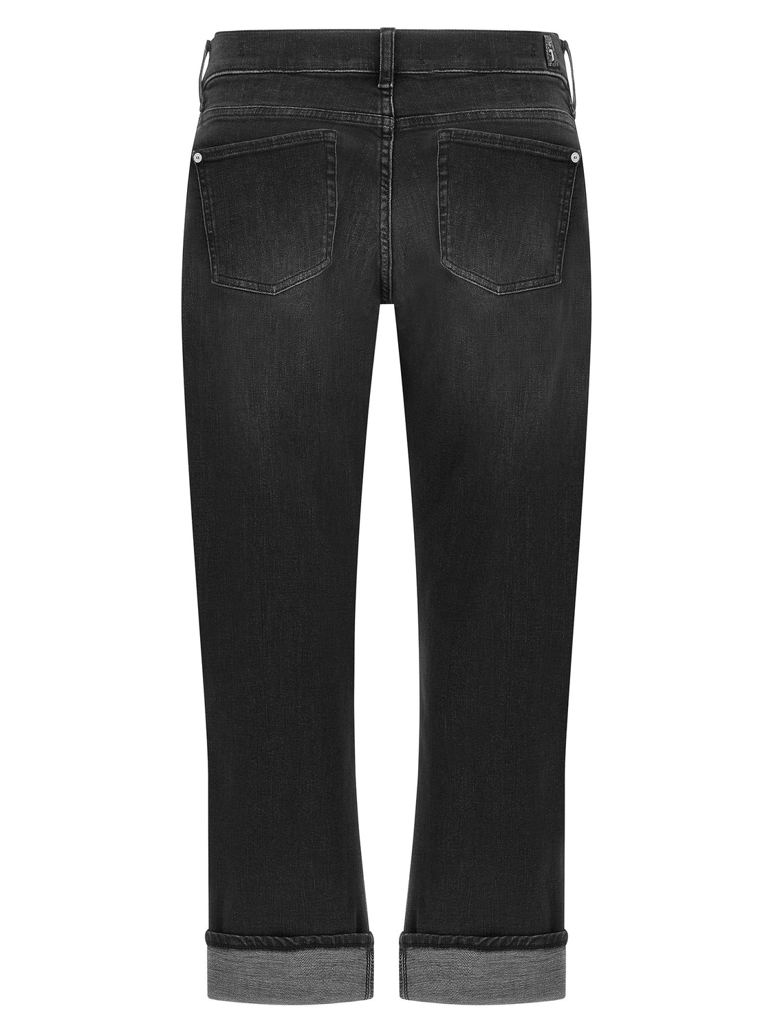 Black Cotton Relaxed Fit Jeans