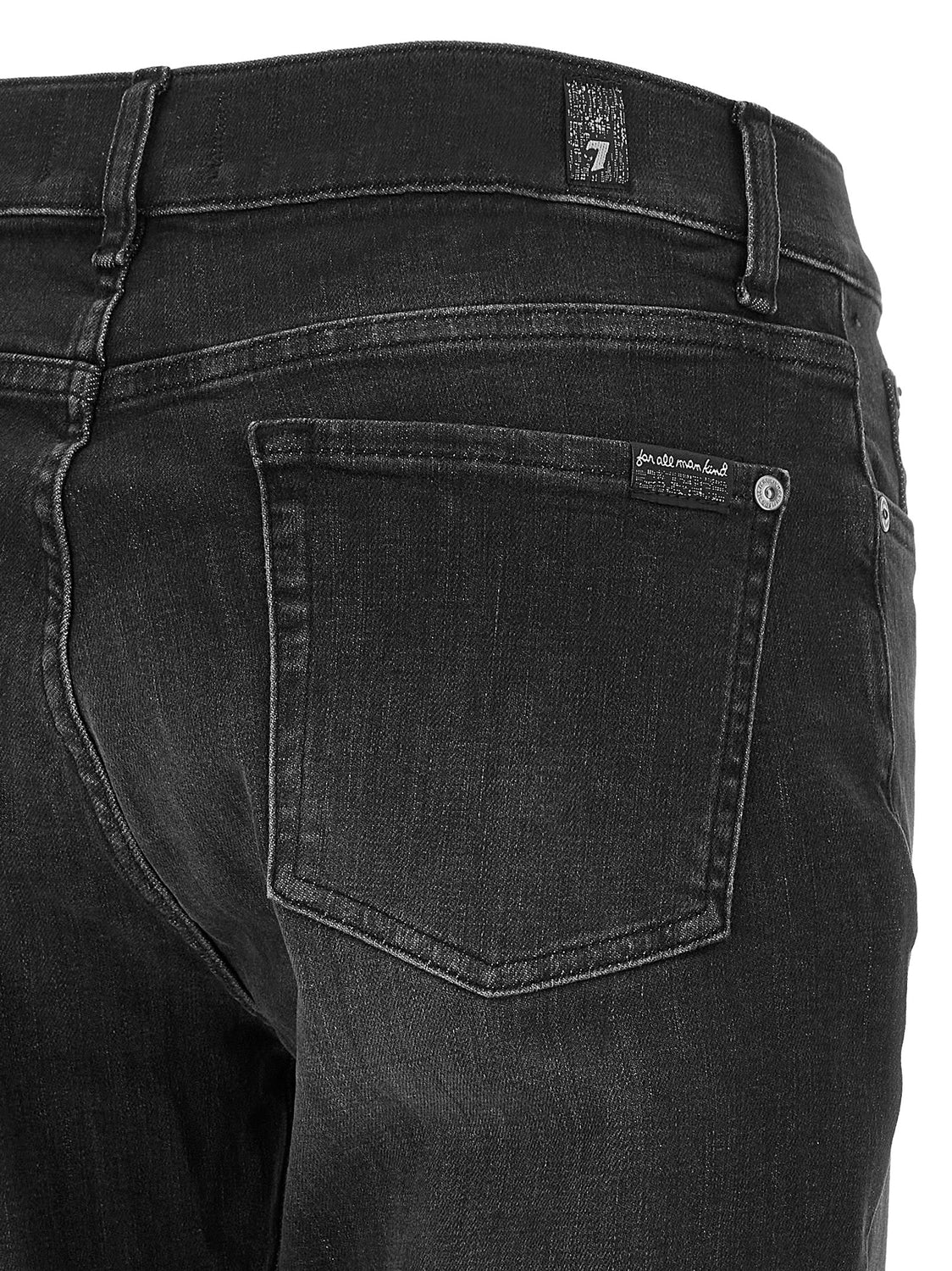 Black Cotton Relaxed Fit Jeans