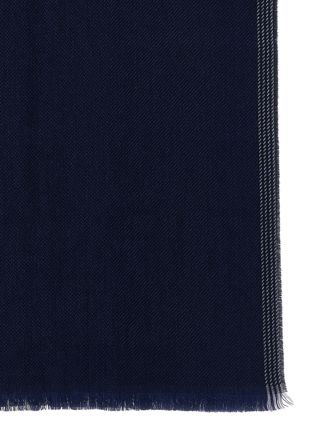 Blue Wool Scarf