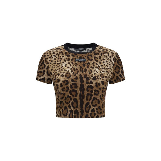 Beige Cotton T-Shirt
