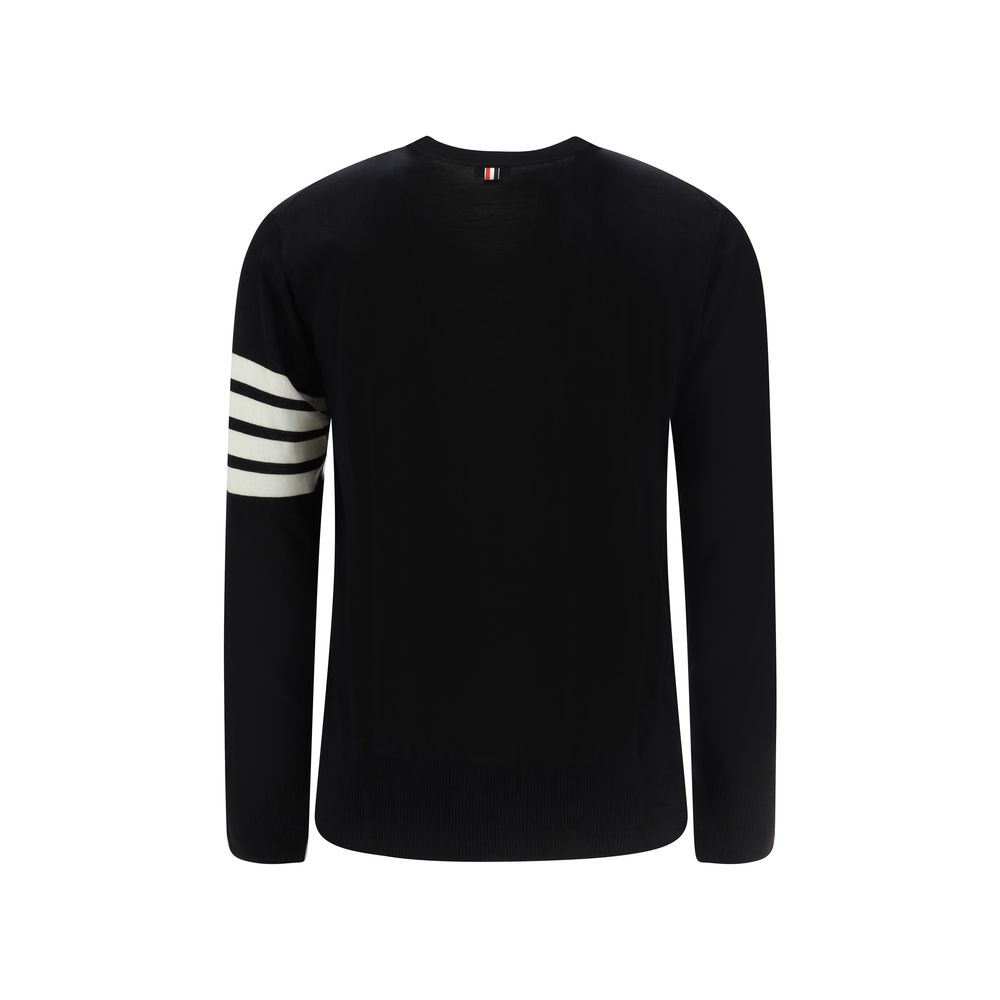 Black Wool Oves Aries Cardigan