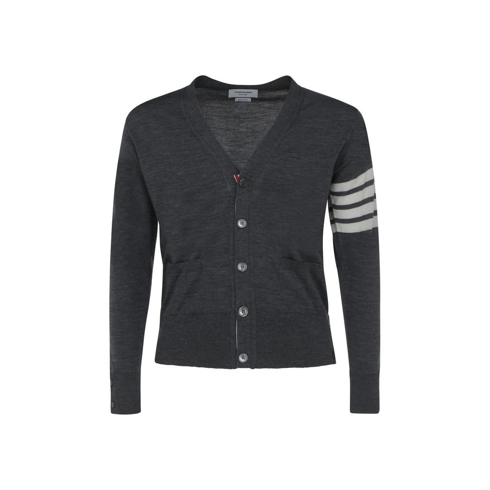 Gray Wool Oves Aries Cardigan